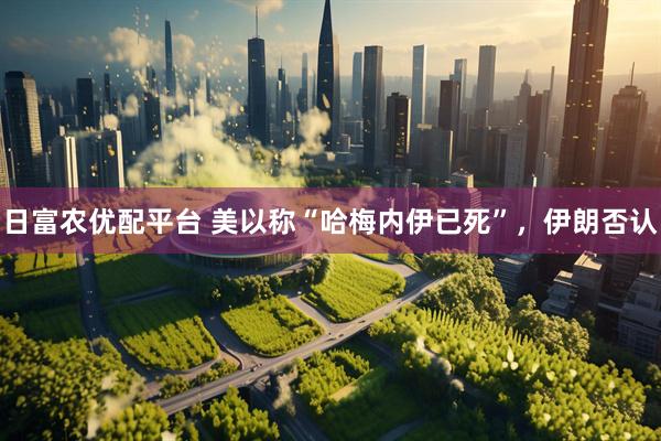 日富农优配平台 美以称“哈梅内伊已死”，伊朗否认